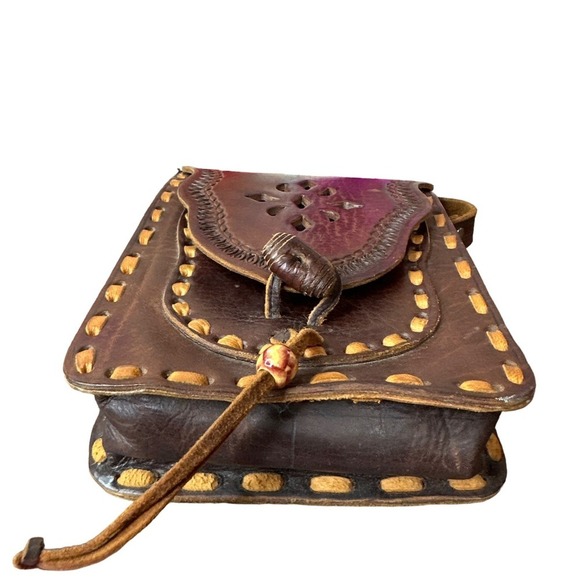 HANDCRAFTED Leather Custom Made Crossbody - Picture 10 of 11